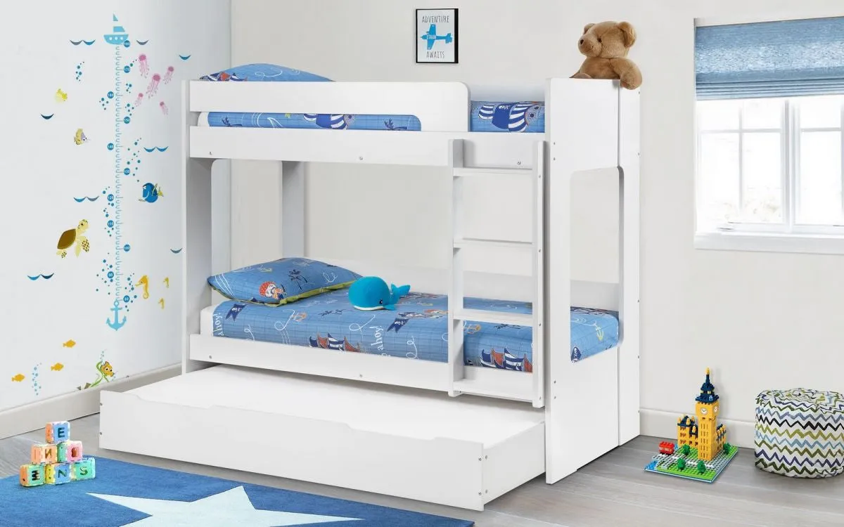 Single Underbed Storage Drawer - White image