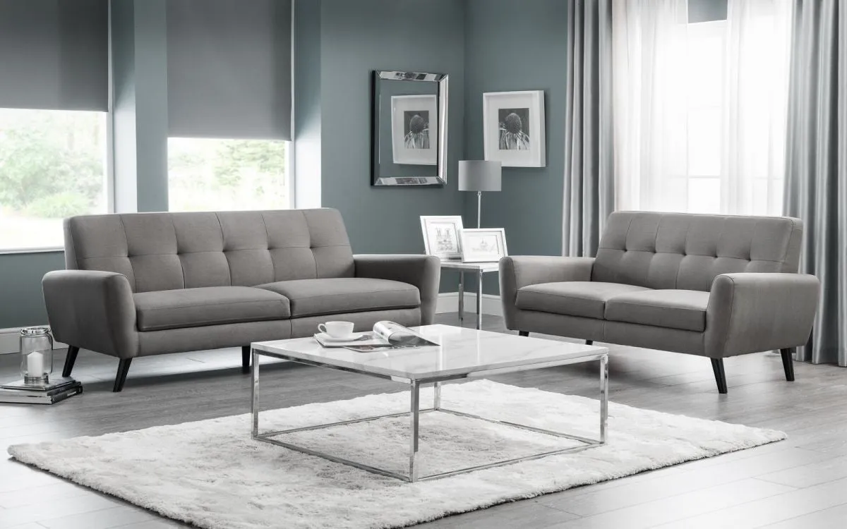 Square Coffee Table - White Marble, MDF