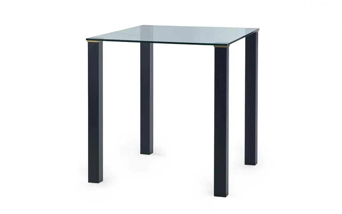 Square Dining Table - Clear, Glass image