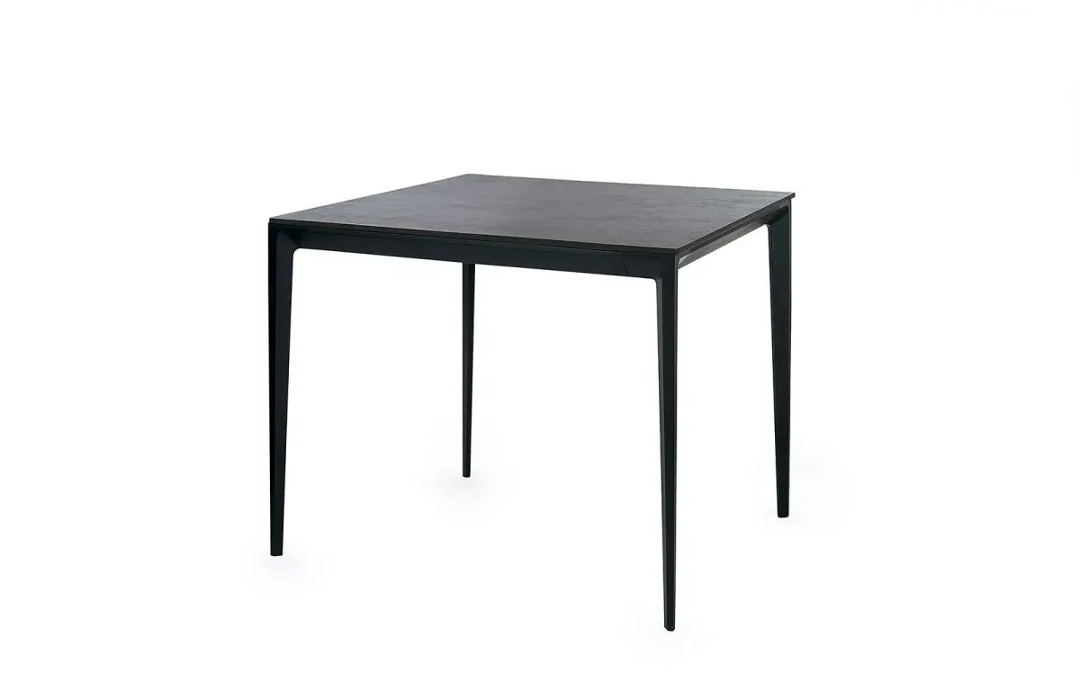 Square Dining Table - Grey, Sintered Stone image