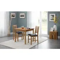 Square Dining Table - Natural, Solid Oak