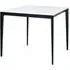 Square Dining Table - White, Sintered Stone