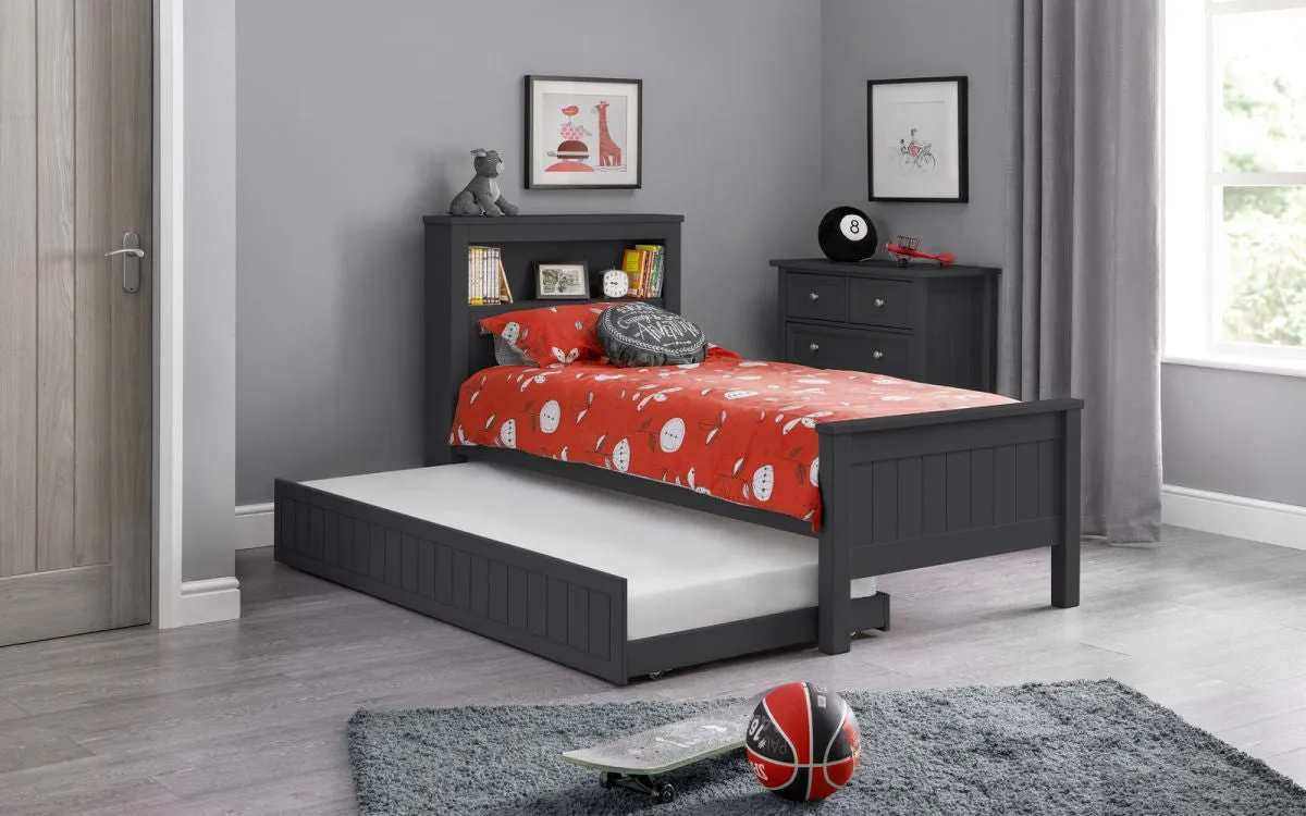 Underbed Trundle with Paneling - Anthracite, MDF image