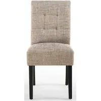 10-Pack Dining Chairs with Waffle Stitch - Oatmeal