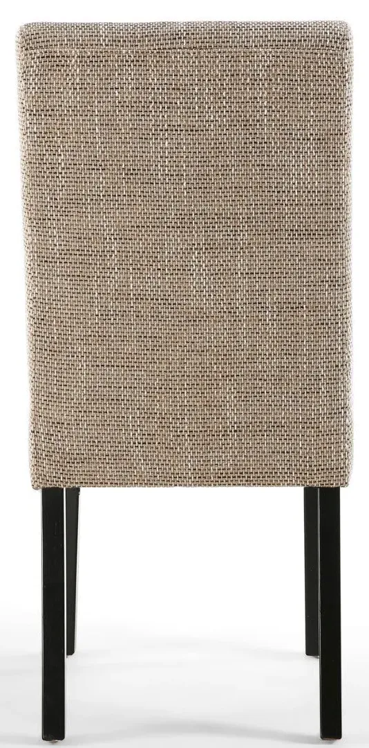 8-Pack Dining Chairs with Waffle Stitch - Oatmeal