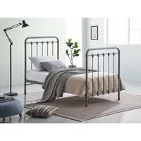 Single Metal Bed Frame - Black, Metal