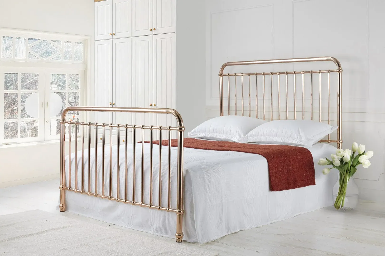 Single Metal Bed Frame - Chrome, Steel image