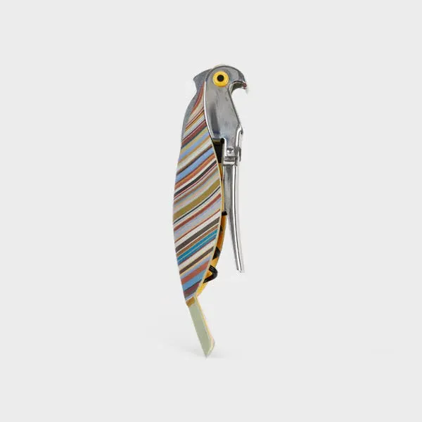 Paul Smith 'Signature Stripe' Parrot Sommelier Corkscrew - Multicolour product
