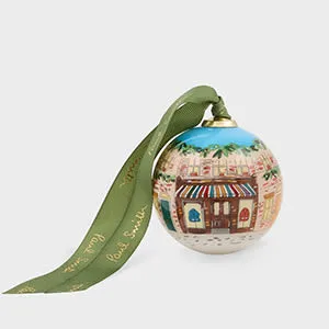 Paul Smith Hand-Painted Street Scene Glass Bauble - Multicolour product