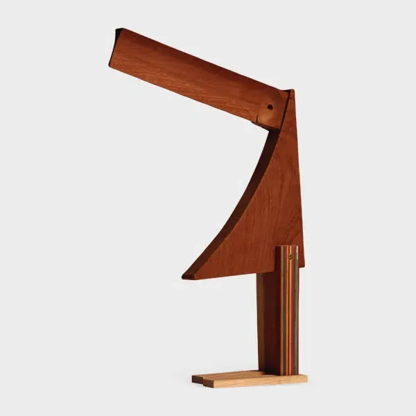 Studiomama Cliff Off-Cut Sculpture - Multicolour, Wood product