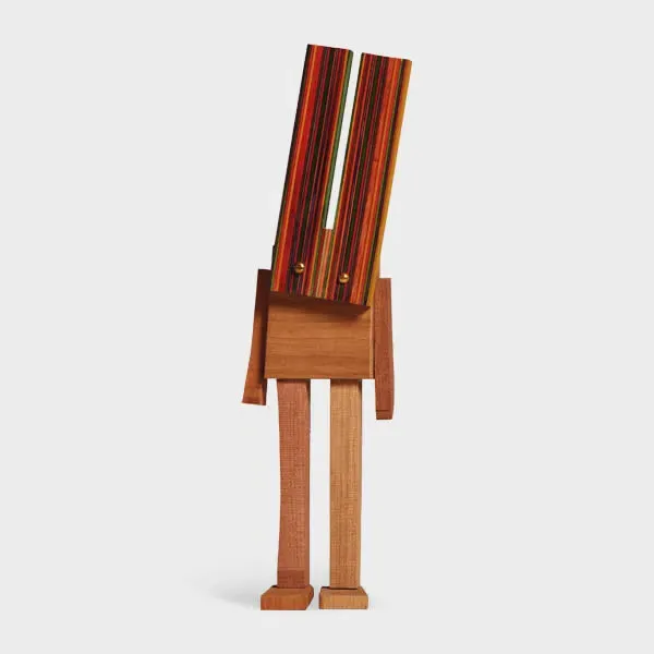Studiomama Frank Off-Cut Sculpture - Multicolour, Wood product