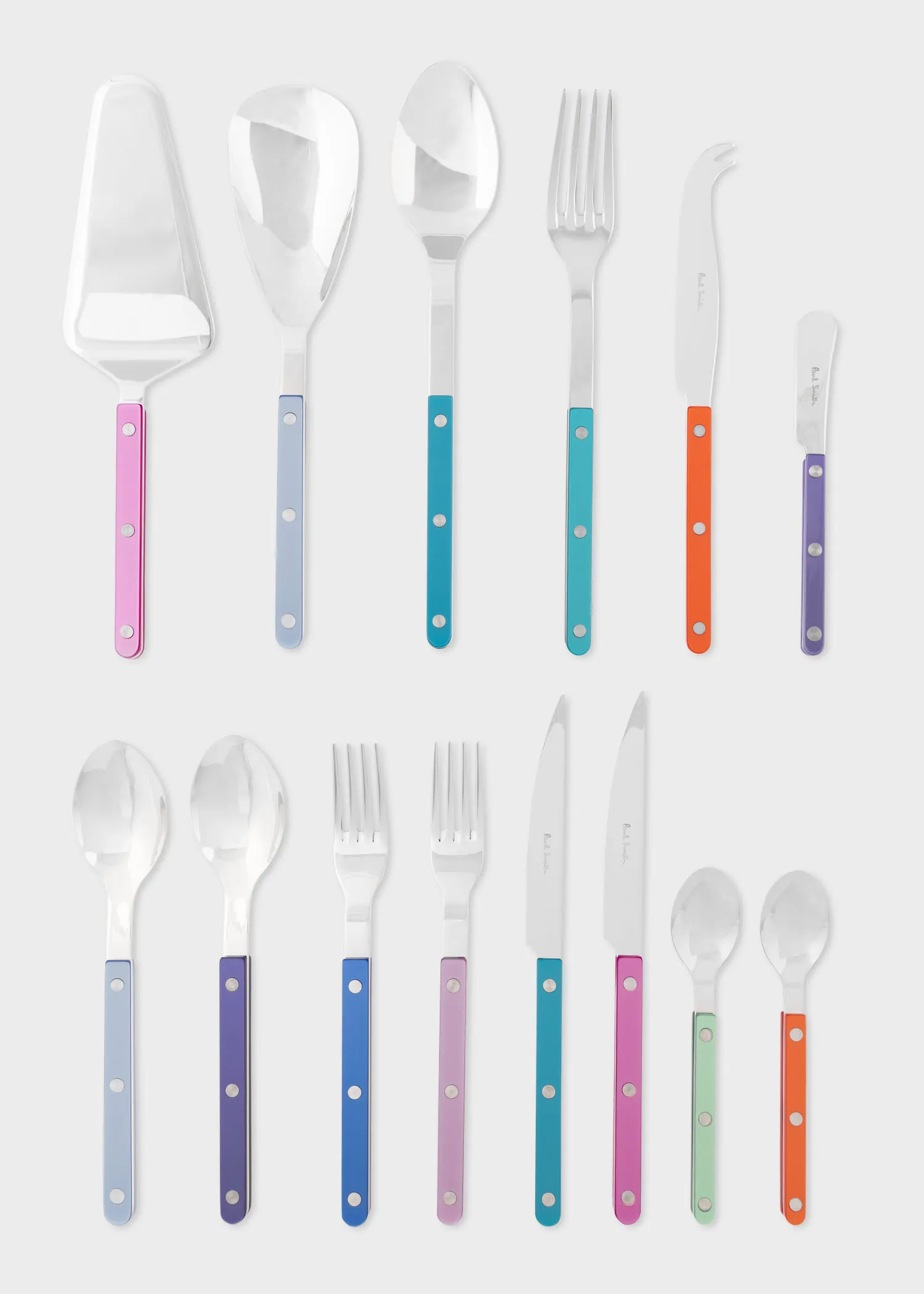 Rainbow Bistrot 22 Piece Cutlery Set - Multicolour product