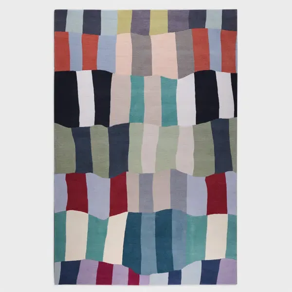 Paul Smith Parachute Earth Small Rug - Multicolour, Wool product