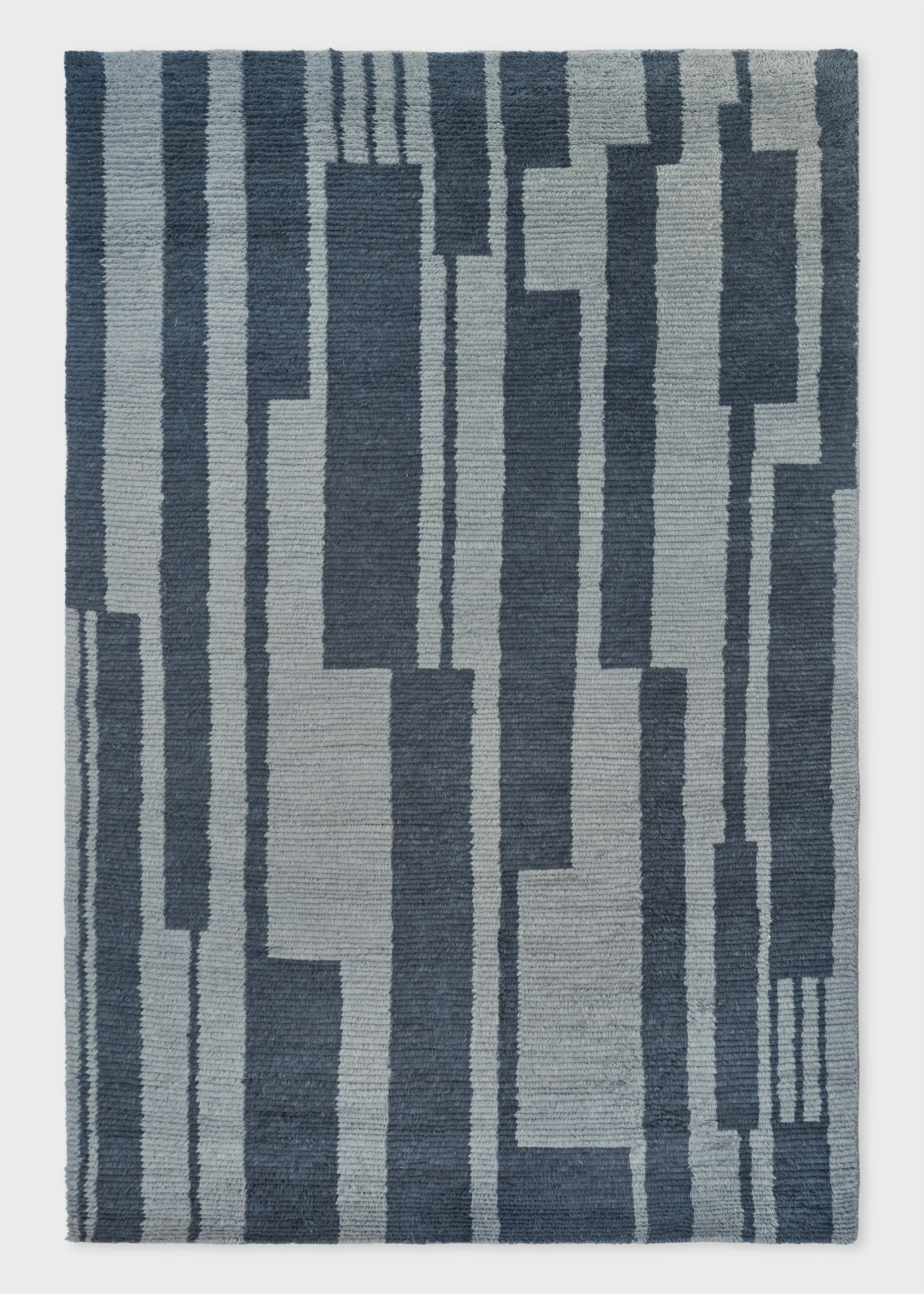 Paul Smith Ratio Raster Aegean Rug - Grey, Wool product