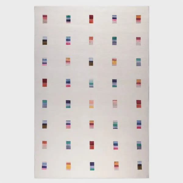 Paul Smith Spectra Small Rug - Multicolour, Wool Silk product