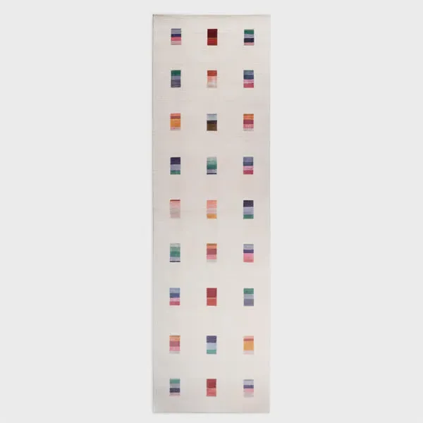 Paul Smith Spectra Small Runner Rug - Multicolour, Wool Silk product