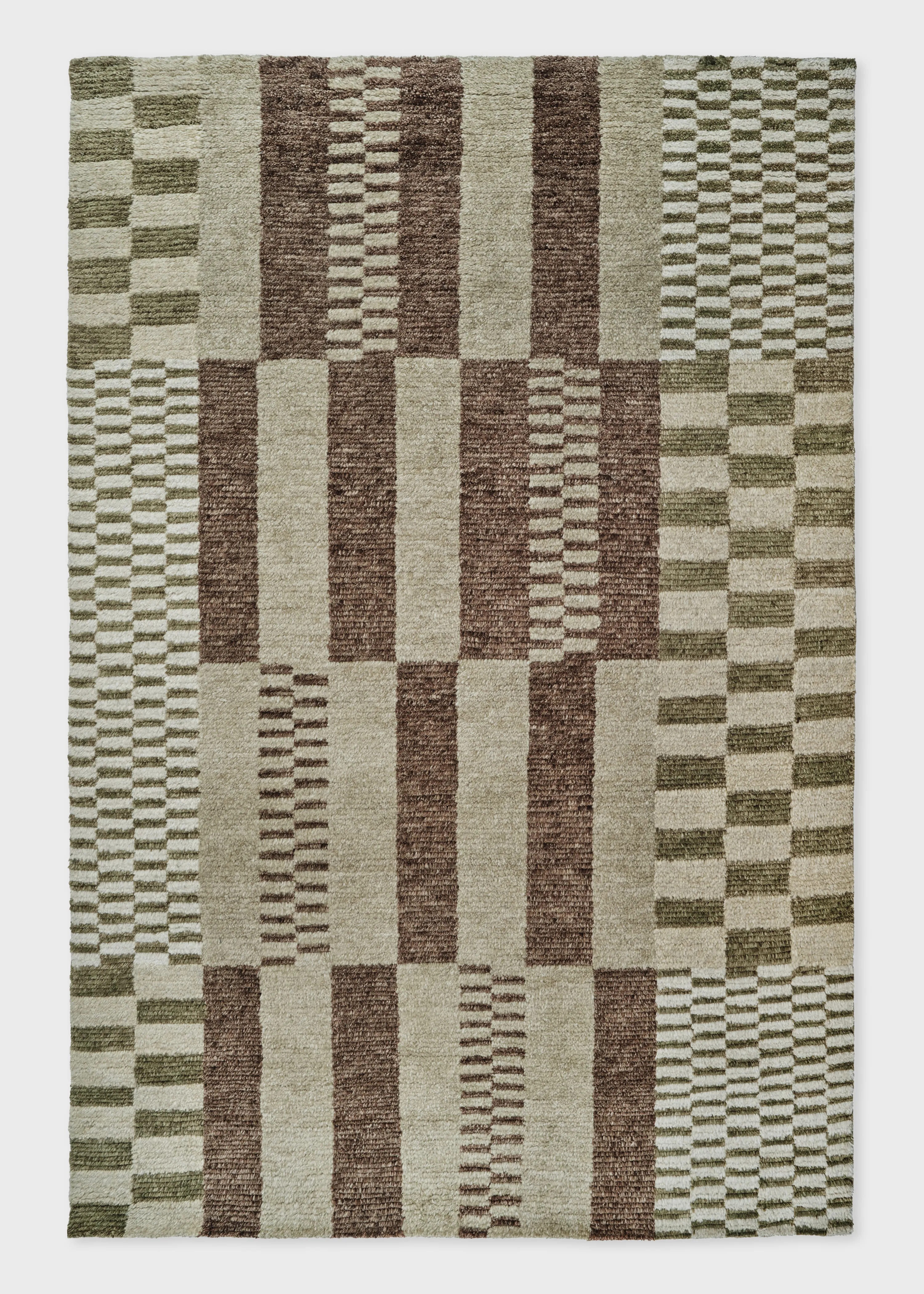 Ratio by Paul Smith Rug - Green, Wool product