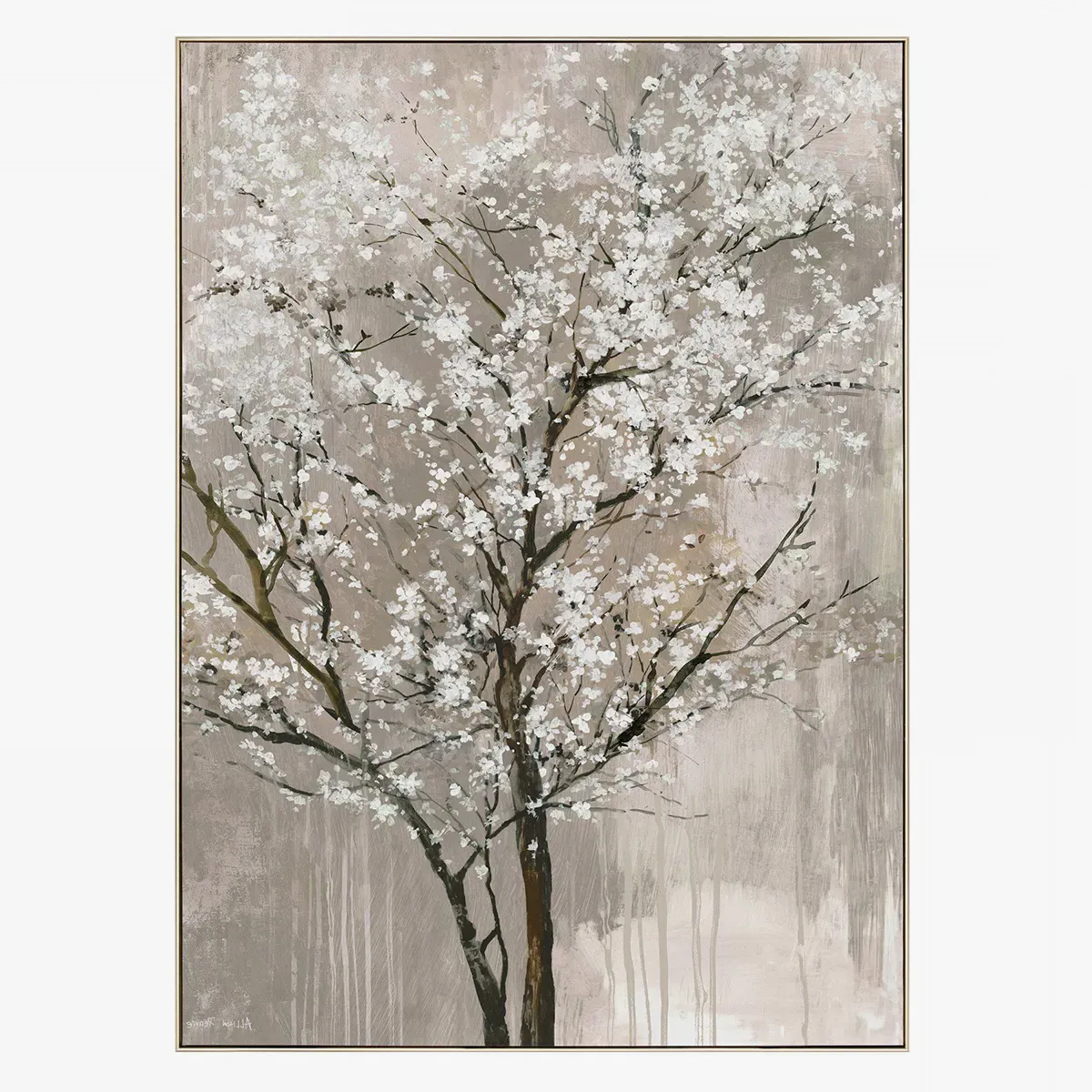 Framed Canvas Wall Art - Cherry Blossom product