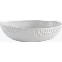 4-Piece Pasta Bowl Set with Ridged Design alternate view