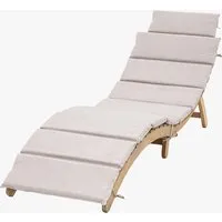 Foldaway Sunlounger with Handle - Cushioned alternate view
