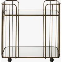 Art Deco Drinks Trolley - Bronze, Metal alternate view
