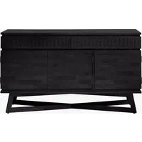 Sideboard with Storage - Charcoal, Wood alternate view
