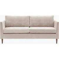 3-Seater Sofa Mid-Century Style - Light Grey alternate view