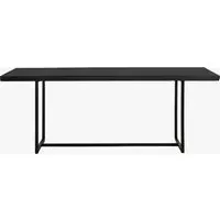 Dining Table - Black, Oak Wood alternate view