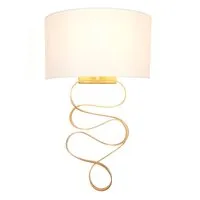 Ribbon Wall Light - Ivory, Metal alternate view