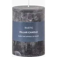 2-Pack Small Pillar Candles - Grey alternate view