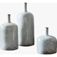 3-Piece Vase Set - Natural, Ceramic alternate view