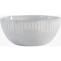 4-Piece Bowl Set with Ridged Design - Farmhouse alternate view