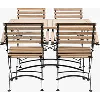 Serene Outdoor Folding Dining Set - Acacia Wood alternate view