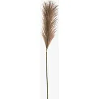 5-Piece Pampas Feather Stems - Brown, Faux alternate view