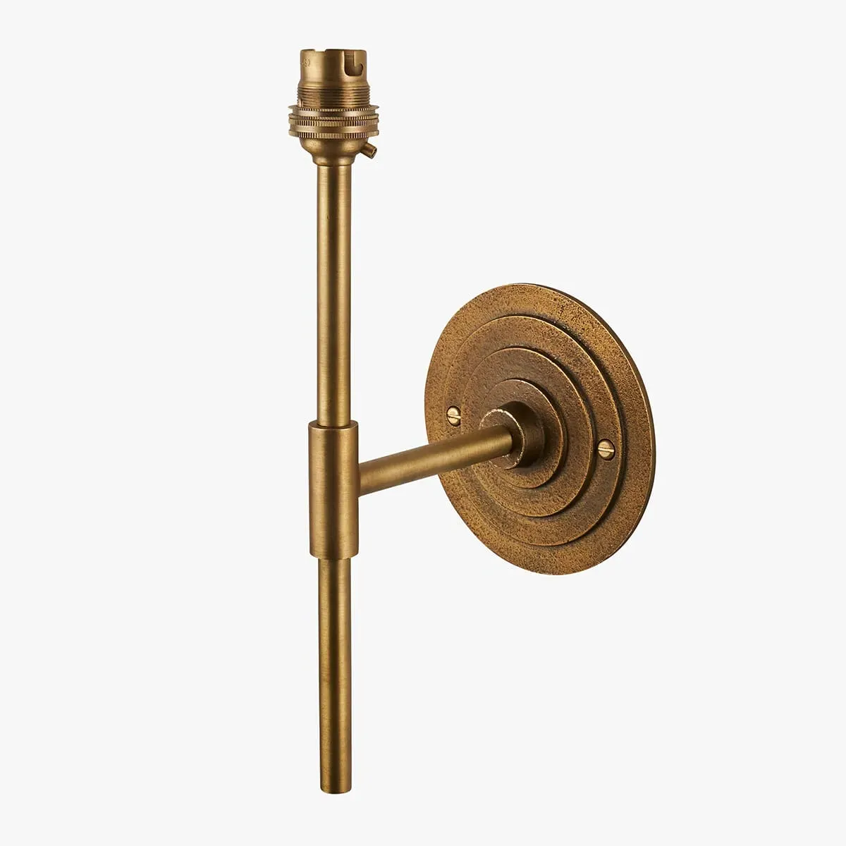 Abyss Tall Wall Light - Antique Brass by Perch & Parrow