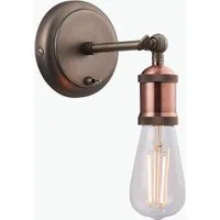 Adjustable Wall Light - Pewter, Metal alternate view