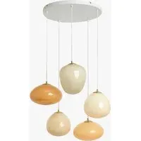 Adrianne Diner Cluster Ceiling Light - Glass by Perch & Parrow, alternate view