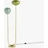 Adrianne Floor Lamp - Green, Brass by Perch & Parrow, image 3