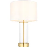 Agatha Table Lamp - Brass, Clear Glass alternate view
