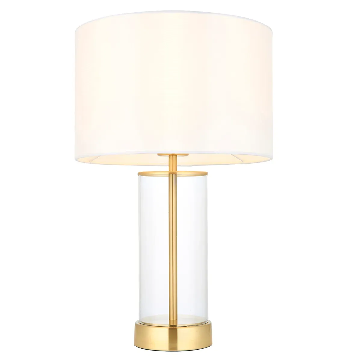 Agatha Table Lamp - Brass, Clear Glass product