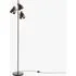 Albert Floor Lamp - Matt Black, Wood by Perch & Parrow, image 3
