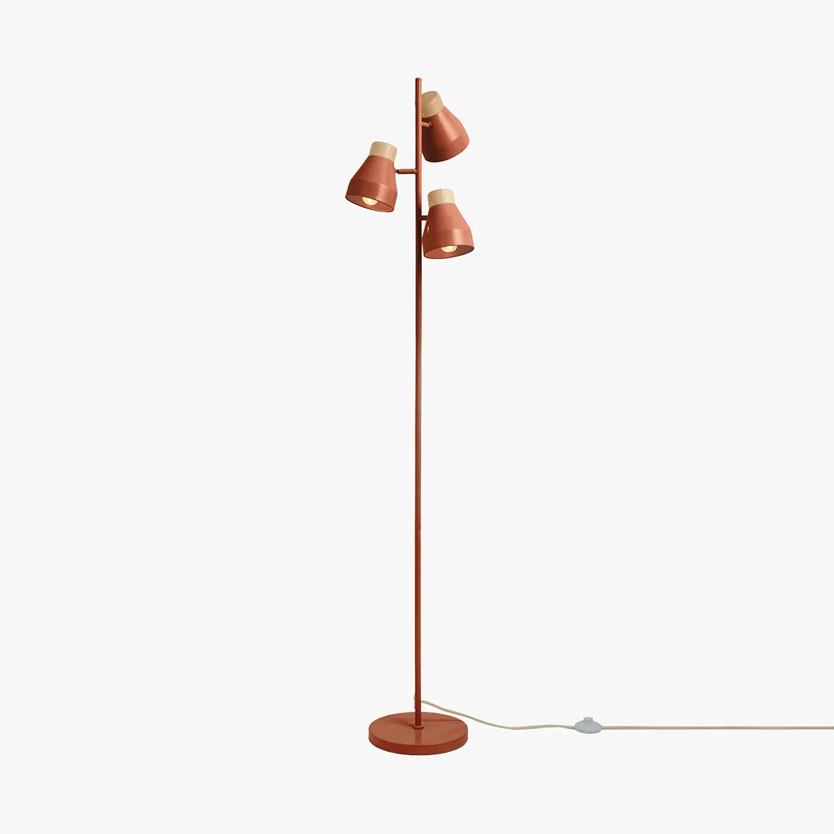 Albert Floor Lamp - Terracotta by Perch & Parrow