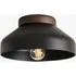 Albert Flush Fitting Ceiling Light - Matt Black by Perch & Parrow, image 3