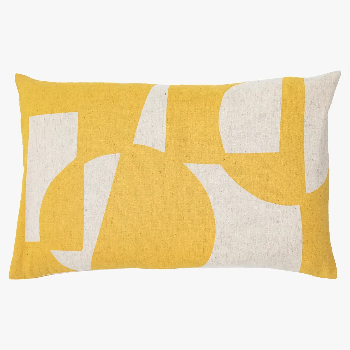 Allegra Graphic Cushion - Mustard product