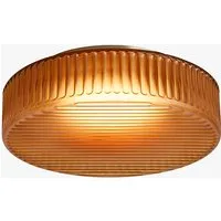 Alma Flush Light - Amber, Frosted Glass by Perch & Parrow, alternate view