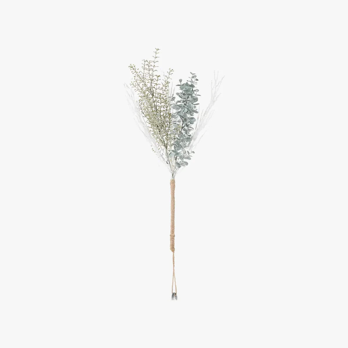 Amarantha Faux Wild Grass Bouquet - Green, Cream product
