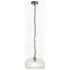 Anita Pendant Light - Antique Brass, Clear Ribbed Glass by Perch & Parrow, image 3