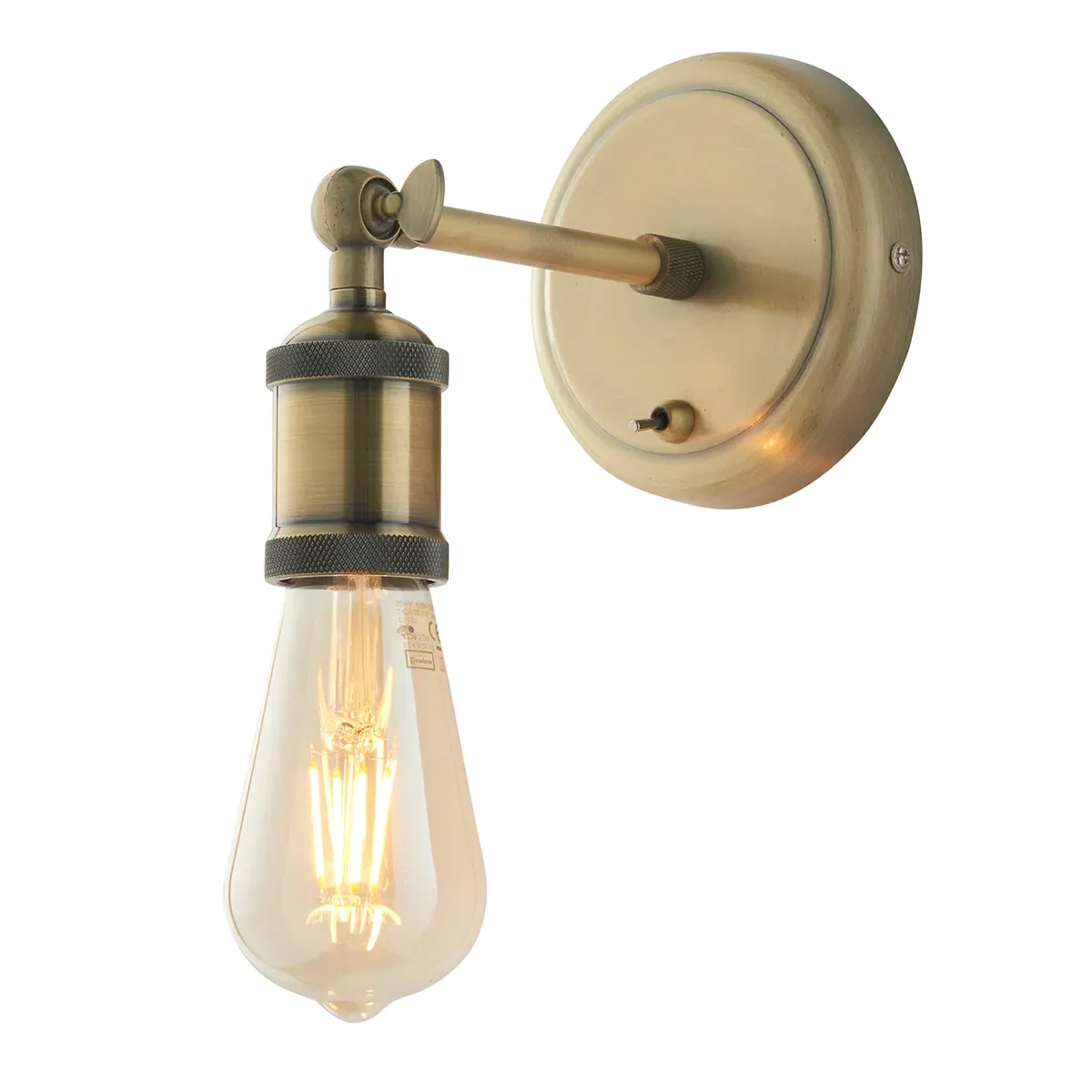 Anker Wall Light - Antique Brass product
