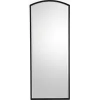 Arch Standing Mirror - Black, Metal alternate view