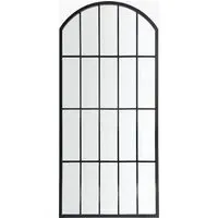Arched Outdoor Mirror - Black alternate view
